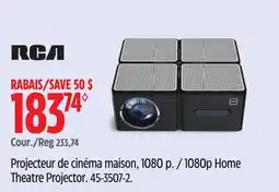 Canadian Tire 080p Home Theatre Projector offer