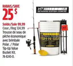 Canadian Tire Polar Tip-Up Value Bucket Kit offer