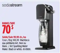 Canadian Tire Art Sparkling Water Maker offer