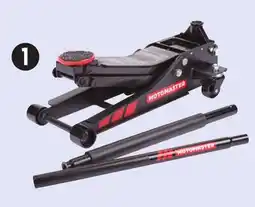 Canadian Tire MotoMaster Low-Profile Garage Jack offer
