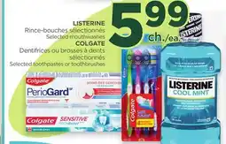 Proxim LISTERINE or COLGATE offer