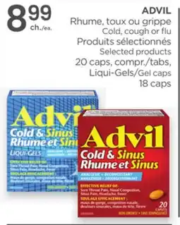 Proxim ADVIL Cold, cough or flu offer