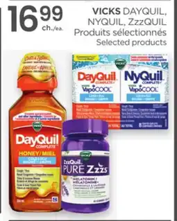 Proxim VICKS DAYQUIL, NYQUIL, ZzzQUIL Selected products offer