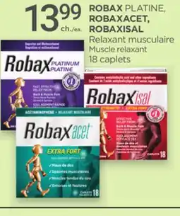Proxim ROBAX PLATINE, ROBAXACET, ROBAXISAL Muscle relaxant offer