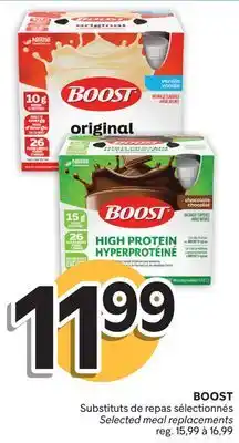 Brunet BOOST Substituts de repas sélectionnés offer