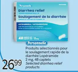 Brunet PERSONELLE Produits sélectionnés pour le soulagement rapide de la diarrhée Lopéramide offer