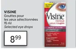 Brunet VISINE Gouttes pour les yeux sélectionnées offer