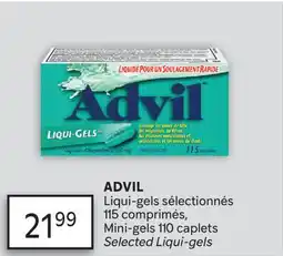 Brunet ADVIL Liqui-gels sélectionnés offer