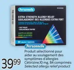 Brunet PERSONNELLE Produit sélectionné pour aider au soulagement des symptômes d'allergies offer