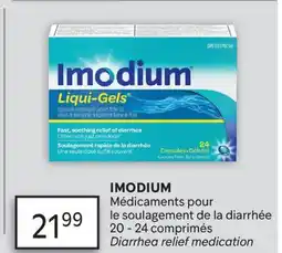 Brunet IMODIUM Médicaments pour le soulagement de la diarrhée offer