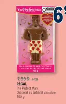 Familiprix REGAL The Perfect Man, Milk chocolate, 100g offer