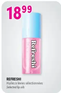 Familiprix REFRESHI Selected lip oils offer