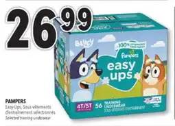 Familiprix PAMPERS, Easy-Ups, Selected training underwear offer