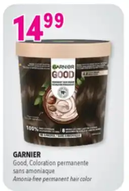 Familiprix GARNIER, Good, Amonia-free permanent hair color offer