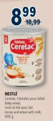 Familiprix Nestlé Cerelac honey & wheat baby cereal offer