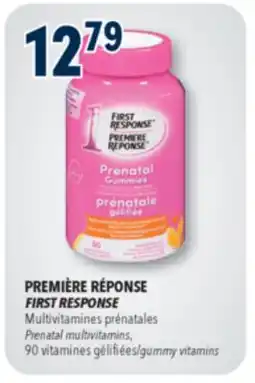 Familiprix FIRST RESPONSE, Prenatal multivitamins, 90 gummy vitamins offer