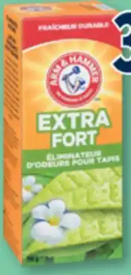 Familiprix ARM & HAMMER, Extra strength carpet odour eliminator offer