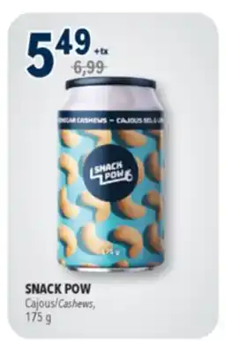 Familiprix SNACK POW, Cashews offer