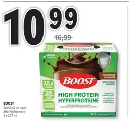 Familiprix BOOST Meal replacement, 6x 237ml offer