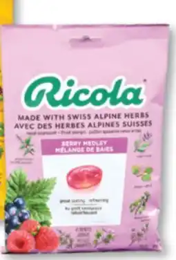 Familiprix Ricola cough suppressant throat lozenges - Berry Medley 45un offer
