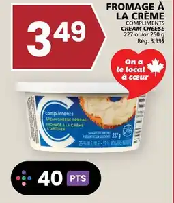 Rachelle-Bery Grocery COMPLIMENTS CREAM CHEESE offer