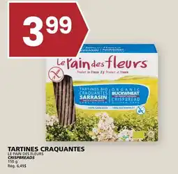 Rachelle-Bery Grocery LE PAIN DES FLEURS CRISPBREADS offer
