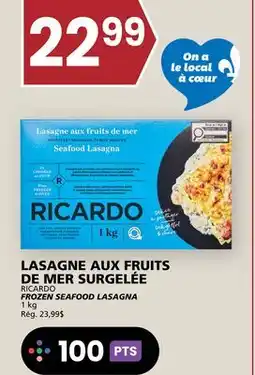Rachelle-Bery Grocery RICARDO FROZEN SEAFOOD LASAGNA offer