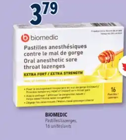 Familiprix BIOMEDIC, Lozenges, 16units offer