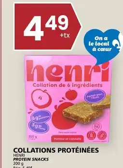 Rachelle-Bery Grocery HENRI PROTEIN SNACKS offer
