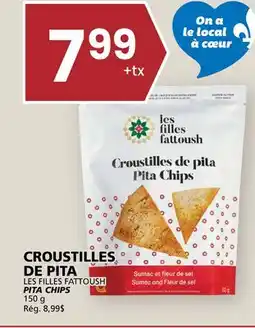 Rachelle-Bery Grocery LES FILLES FATTOUSH PITA CHIPS offer
