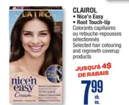 Jean Coutu CLAIROL Nice'n Easy Root Touch-Up Selected hair colouring and regrowth coverup products offer
