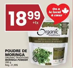Rachelle-Bery Grocery ORGANIC TRADITIONS MORINGA POWDER offer