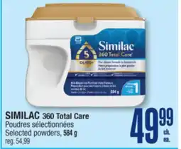 Jean Coutu SIMILAC 360 Total Care Selected powders offer