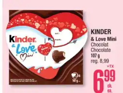 Jean Coutu KINDER & Love Mini Chocolate offer