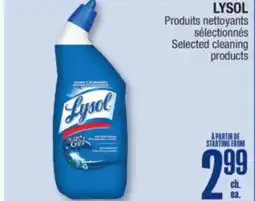 Jean Coutu LYSOL Selected cleaning products offer