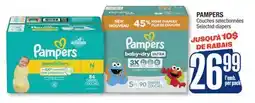 Jean Coutu PAMPERS Selected diapers offer