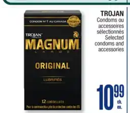 Jean Coutu TROJAN Selected condoms and accessories offer