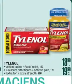 Jean Coutu TYLENOL offer