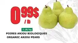 Marches Tau POIRES ANJOU BIOLOGIQUES offer