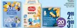 Jean Coutu GERBER Selected snacks offer