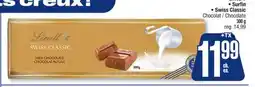 Jean Coutu LINDT Surfin Swiss Classic Chocolate offer