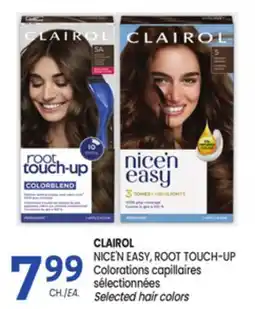 Uniprix CLAIROL NICE'N EASY, ROOT TOUCH-UP Colorations capillaires sélectionnées/Selected hair colors offer