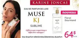 Uniprix KARINE JONCAS Eaux de parfum sélectionnées/Selected eau de parfum offer