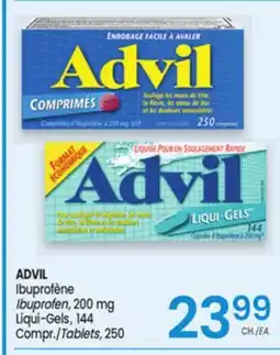 Uniprix ADVIL Ibuprofène/Ibuprofen, 200 mg offer