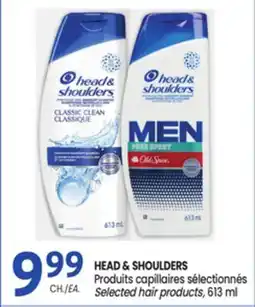 Uniprix HEAD & SHOULDERS Produits capillaires sélectionnés/Selected hair products offer
