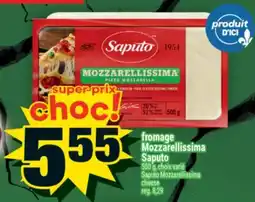 Super C fromage Mozzarellissima Saputo | Saputo Mozzarellissima cheese offer