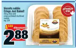 Super C biscuits sablés Crispy Just Baked! | crispy just Baked! shortbread cookies offer