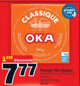 Super C fromage Agropur Monsieur Gustav Saint-Paulin | Agropur Oka cheese offer