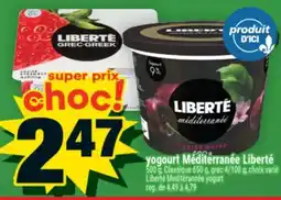 Super C YOGOURT MÉDITERRANÉE LIBERTÉ | LIBERTÉ MEDITÉRANNÉE YOGURT offer