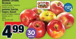 Super C Pommes Cortland, Mcintosh | Apples offer